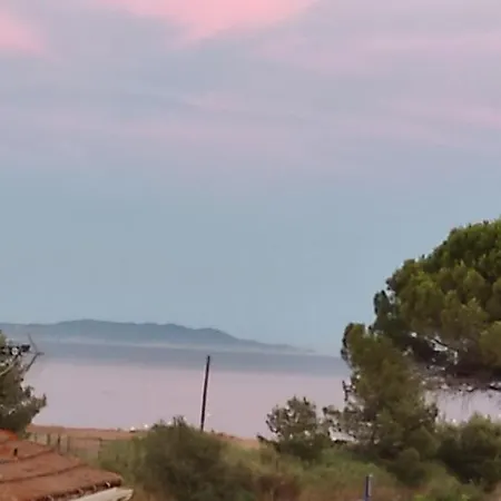 Suite avec tropezienne vue mer Hyères Extérieur photo